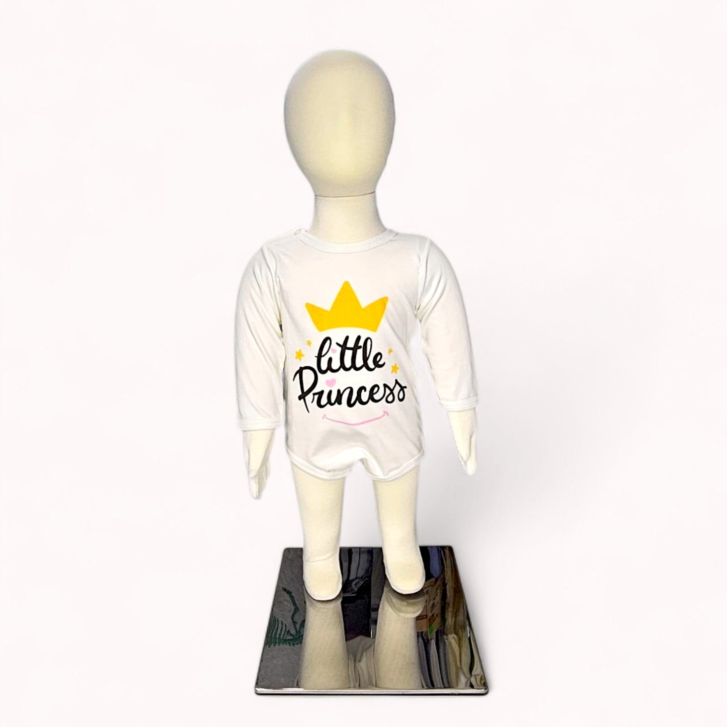 BODY MANGA LARGA BLANCO