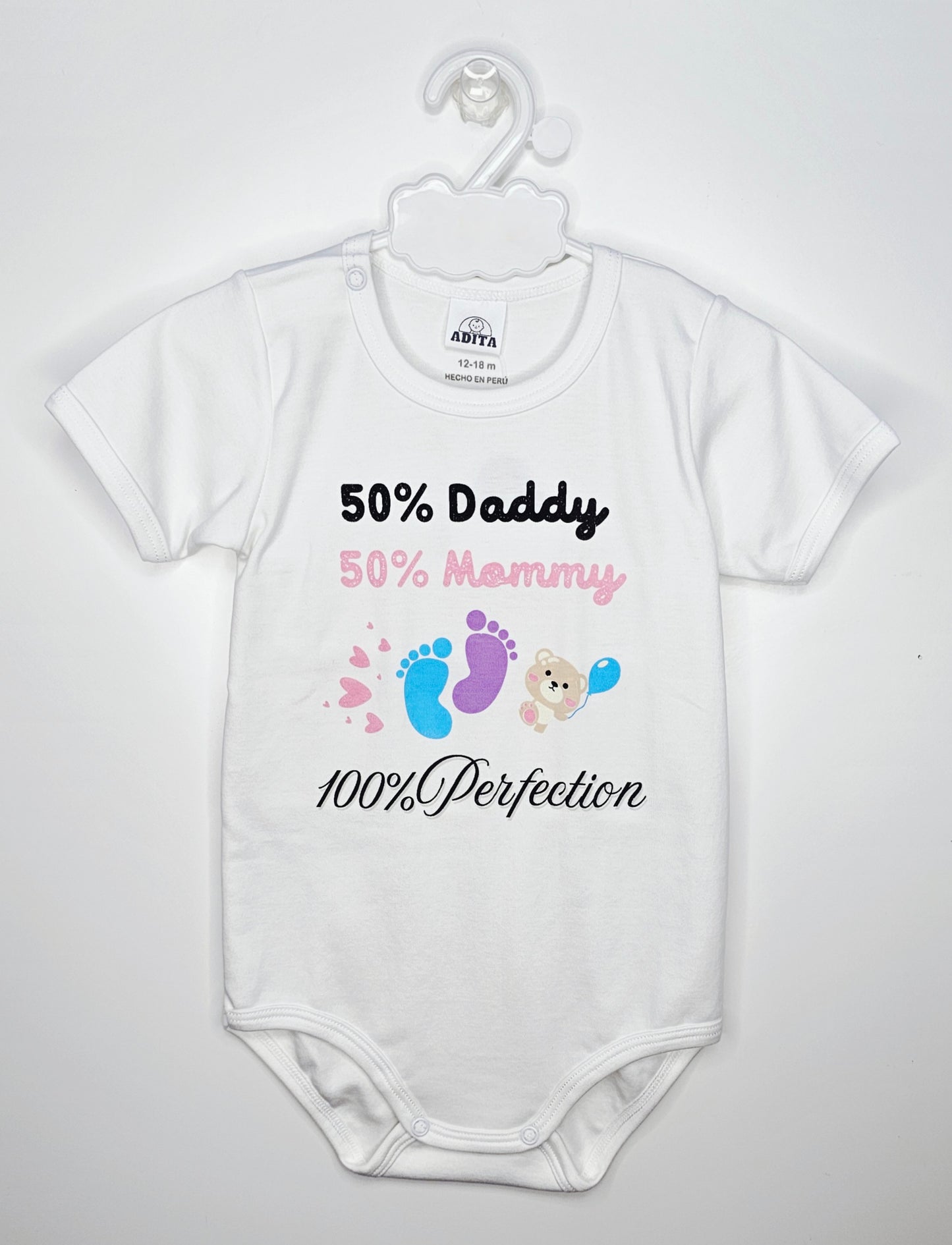 BODY MANGA CORTA BLANCO