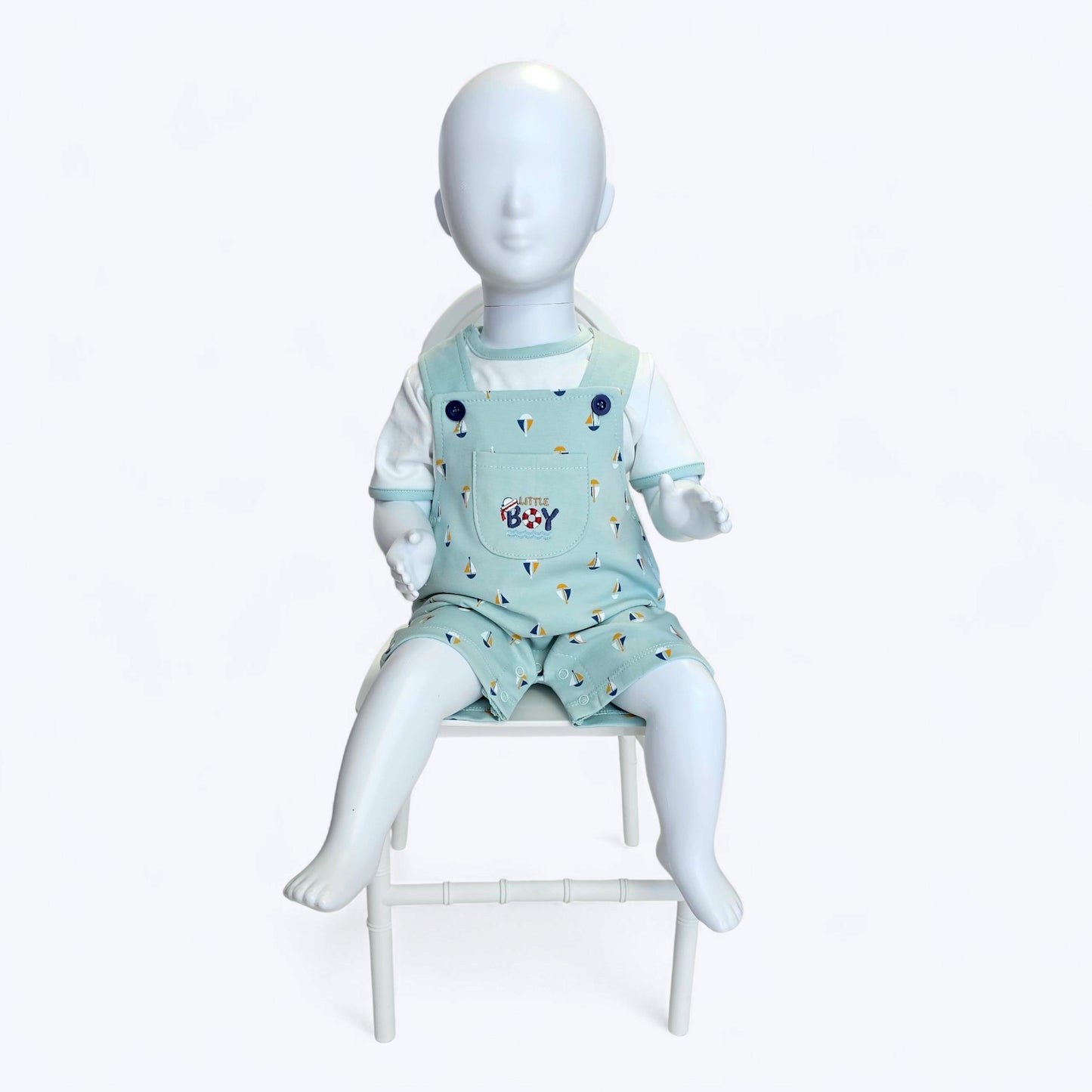 OVEROL MARINERITO EN COLOR VERDE CEMENTO