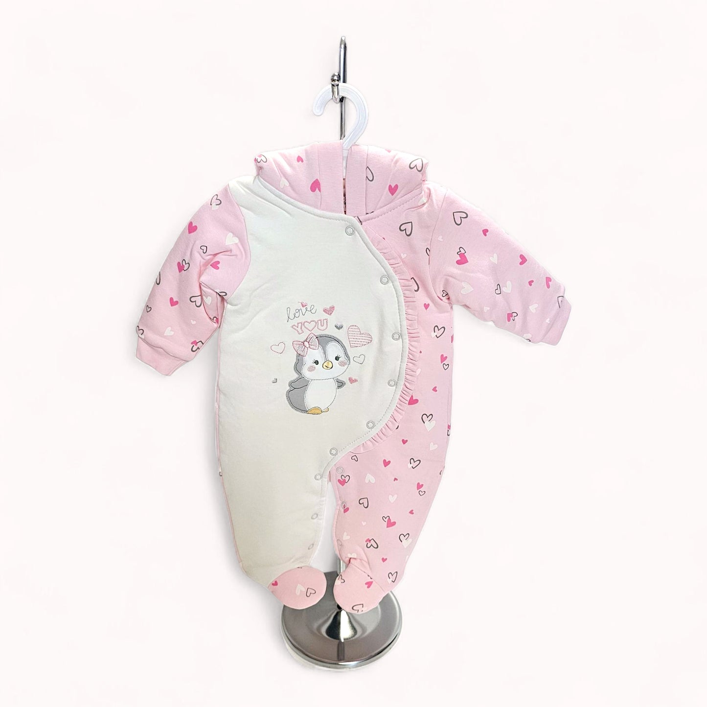 ENTERIZO SNOW CHIC EN COLOR ROSADO