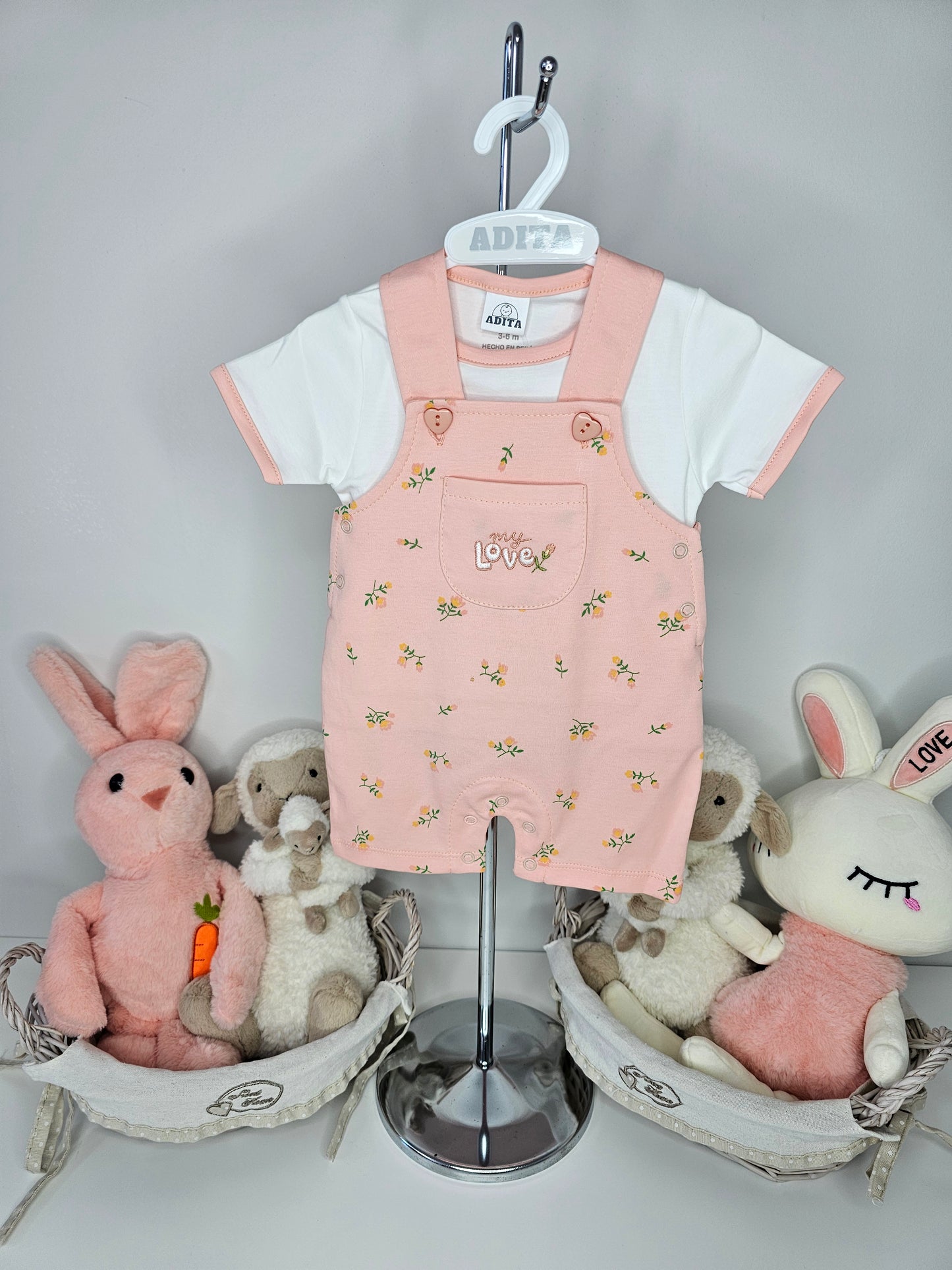 OVEROL EDNA EN COLOR MELON