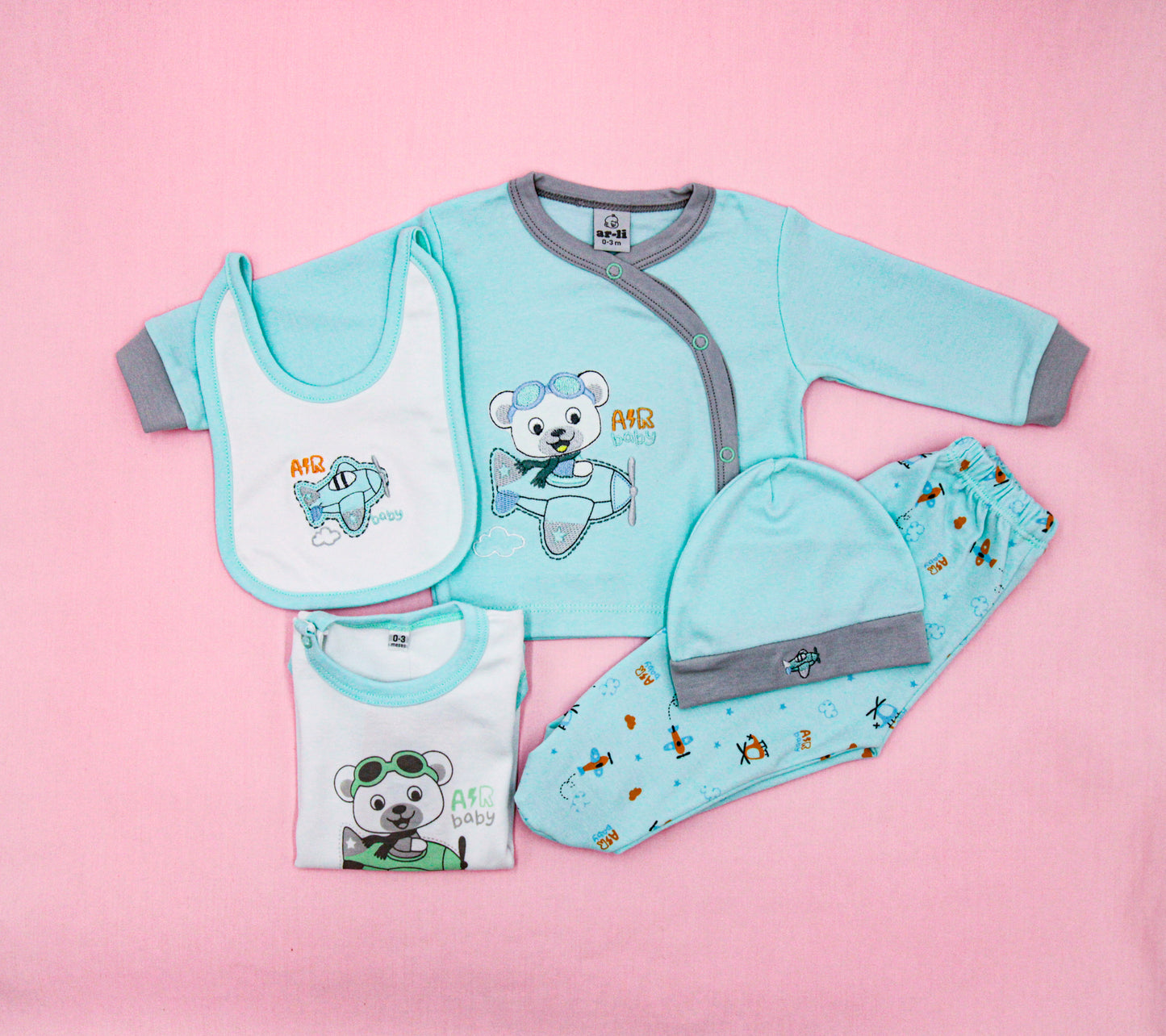 CONJUNTO A/R BABY PARA VARONCITO