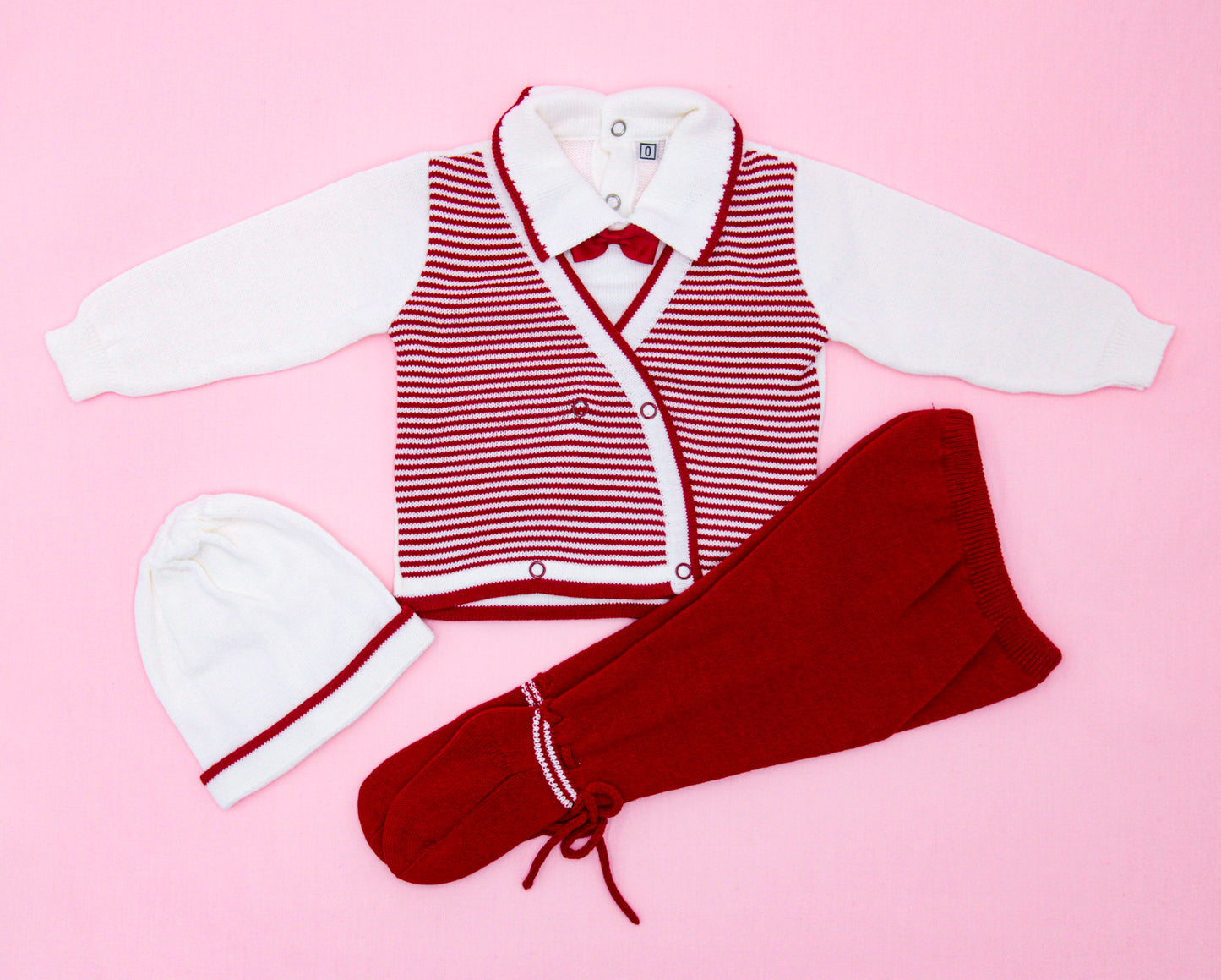 CONJUNTO TONITO EN COLOR ROJO