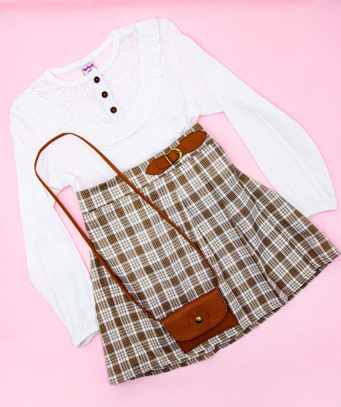 CONJUNTO LETICIA CAMEL-CREMA