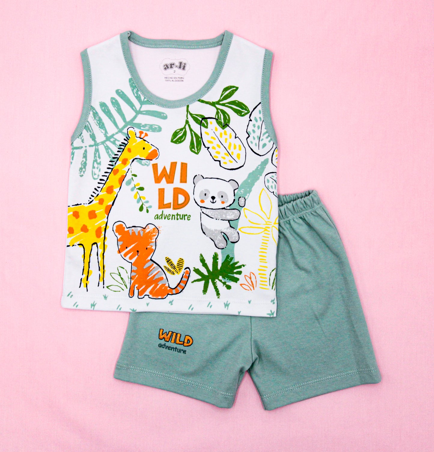 CONJUNTO DE 2PZ WILD ADVENTURE