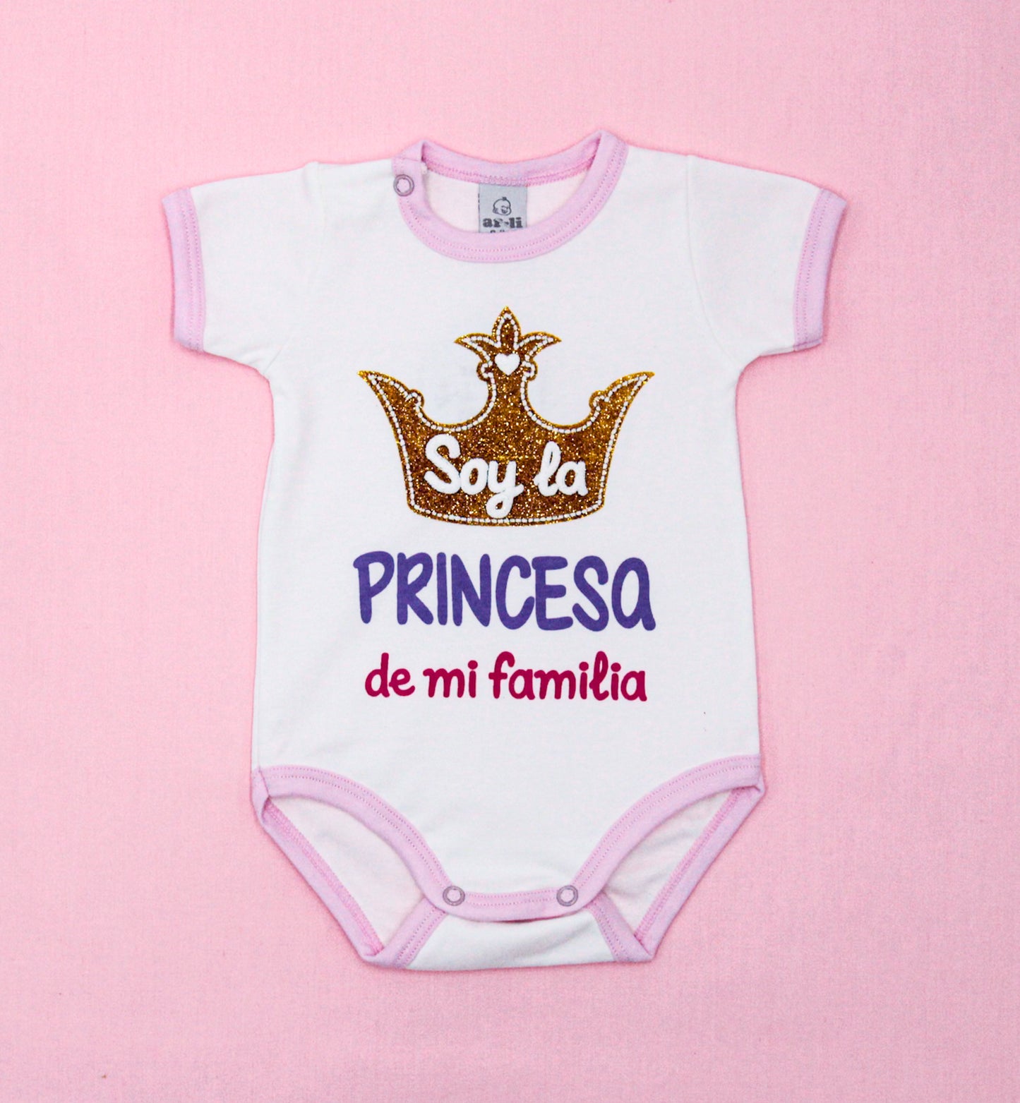 BODY FRASES PIMA GIRLS BLANCO