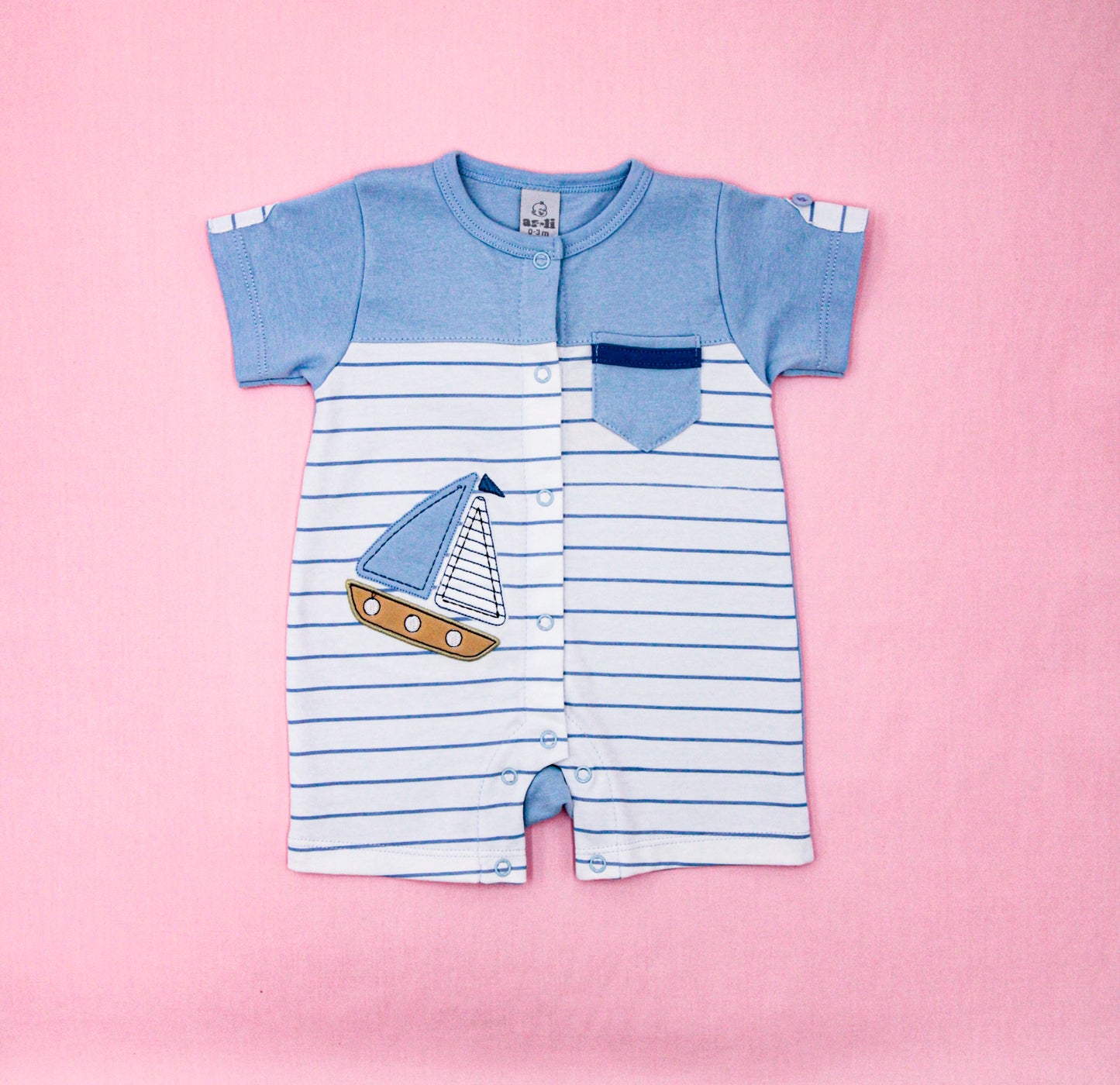 ENTERIZO NIÑO MARINERO DE RAYAS