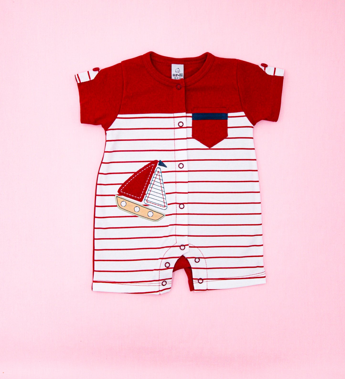 ENTERIZO NIÑO MARINERO DE RAYAS