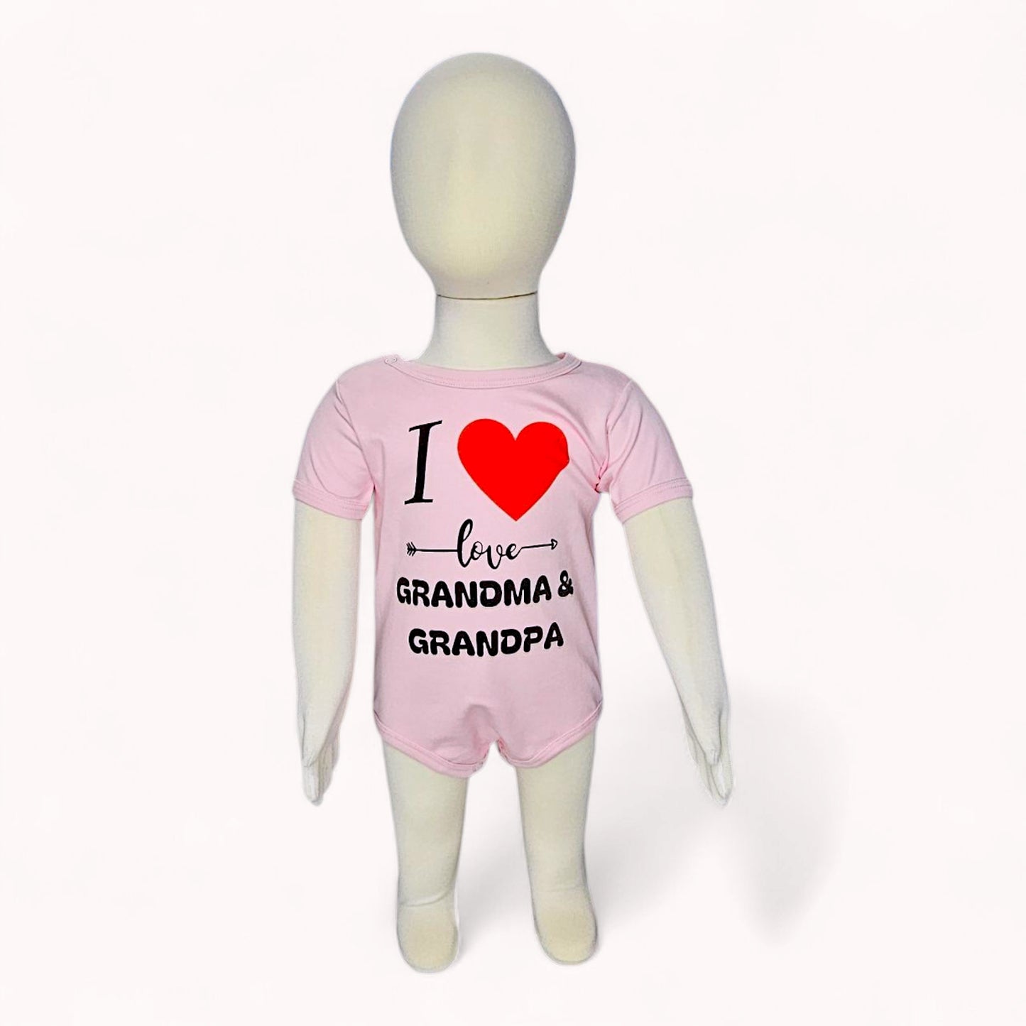 BODY MANGA CORTA ROSADO