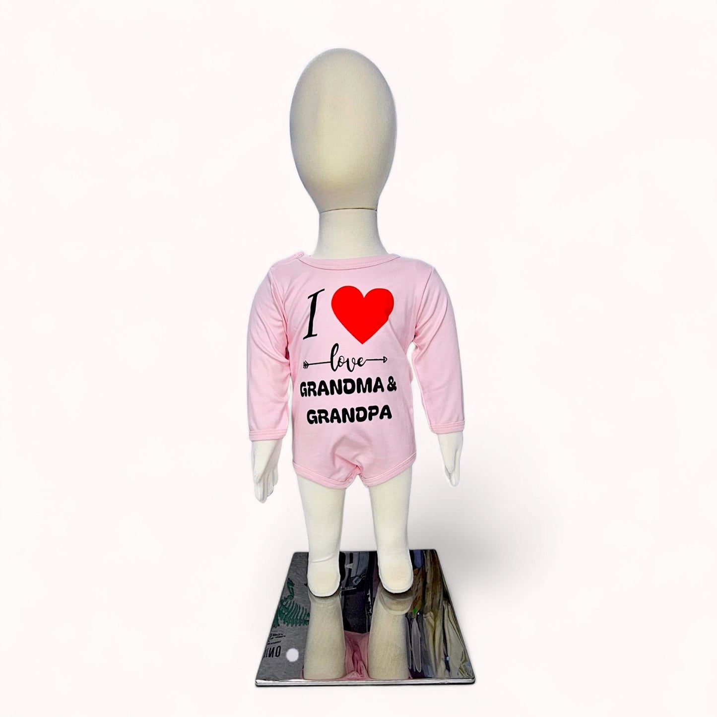 BODY MANGA LARGA ROSADO