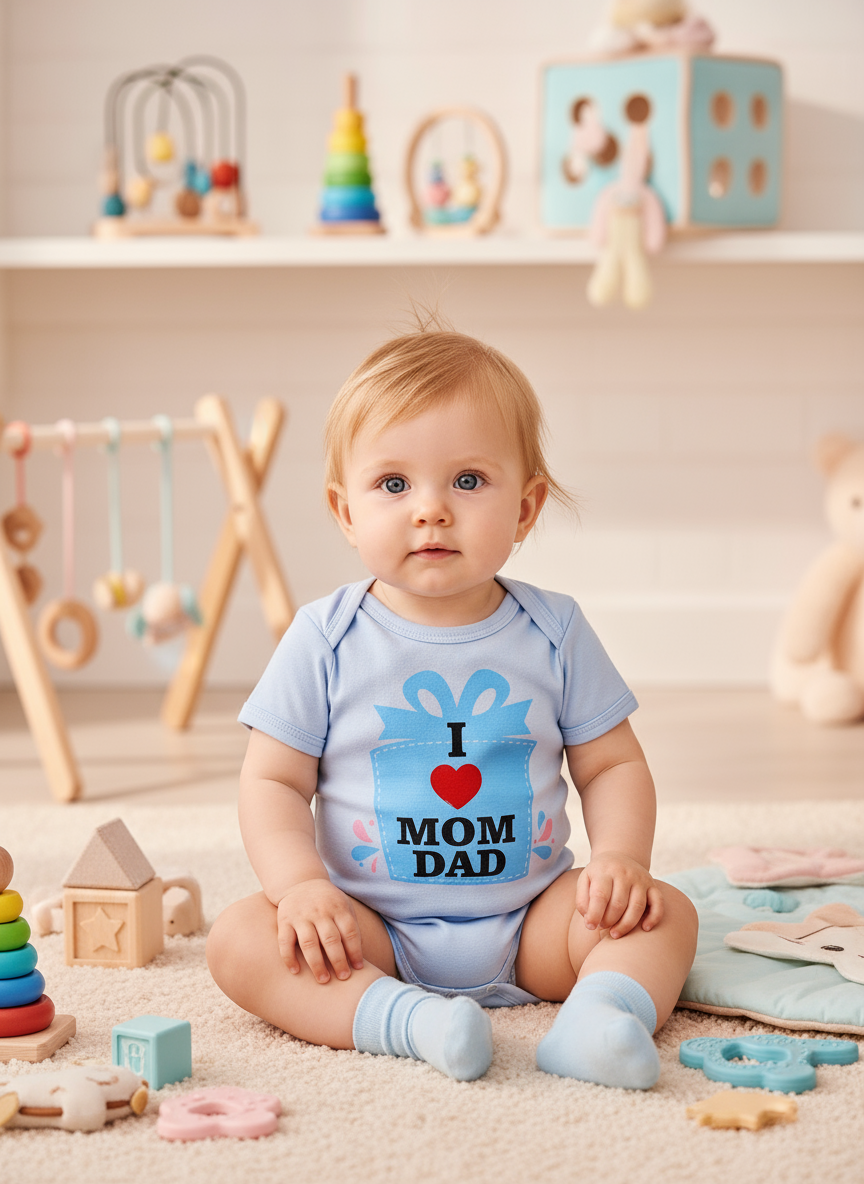 BODY MANGA  CORTA CELESTE