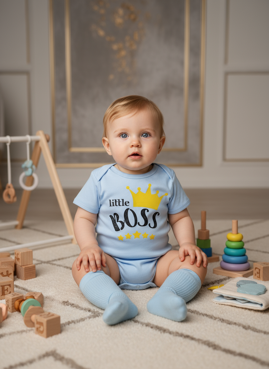 BODY MANGA  CORTA CELESTE