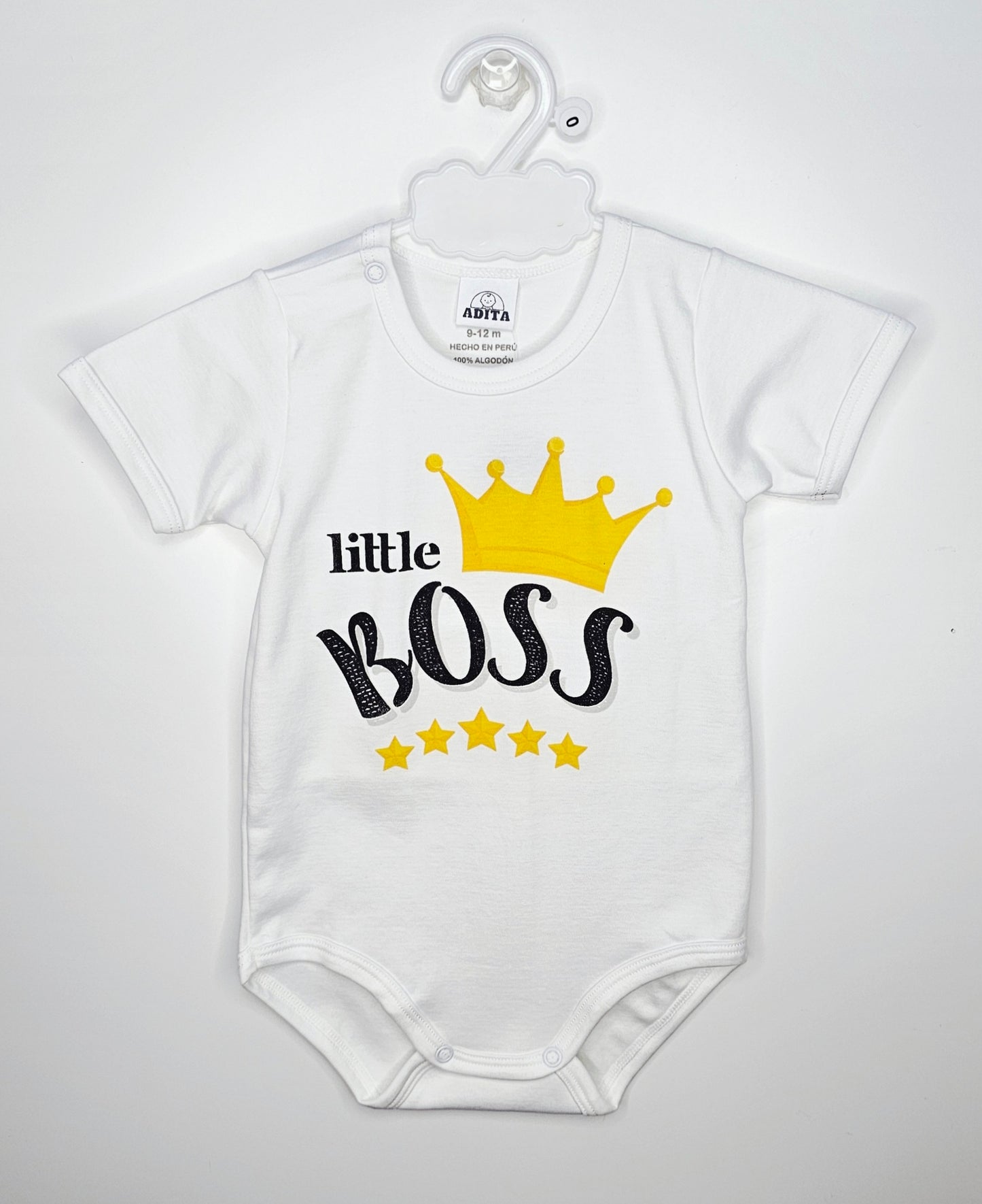 BODY MANGA  CORTA BLANCO