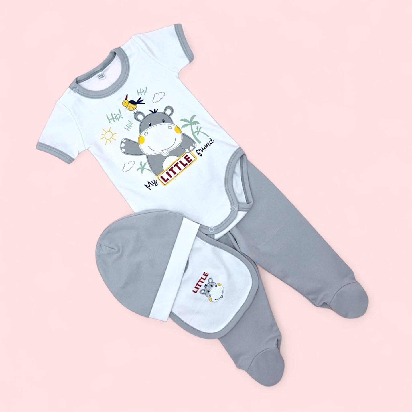 CONJUNTO DE 4PZ HIP-HIP