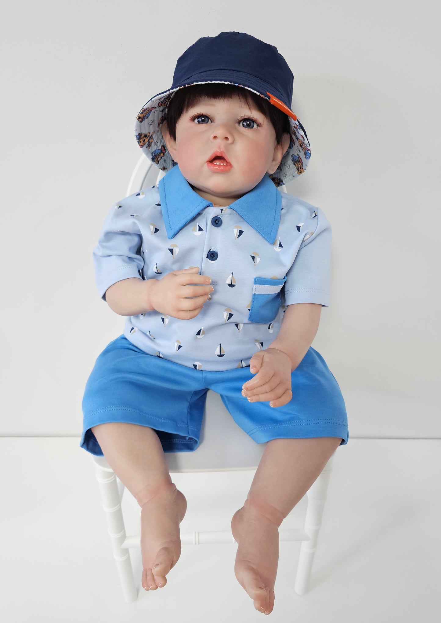 COJUNTO THIAGO EN COLOR CELESTE-ITALIANO