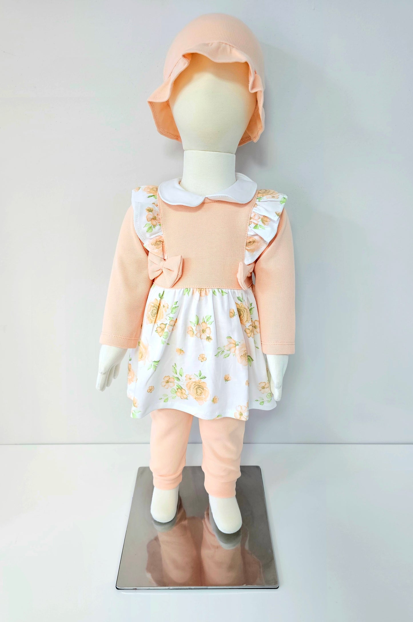 CONJUNTO ROUSSE EN COLOR MELON