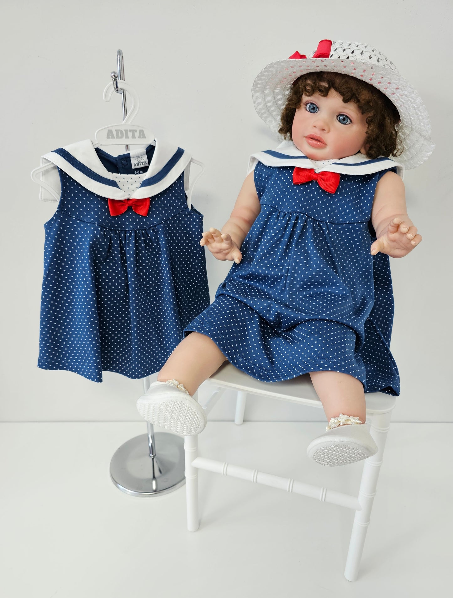 VESTIDO CELINA EN COLOR ACERO