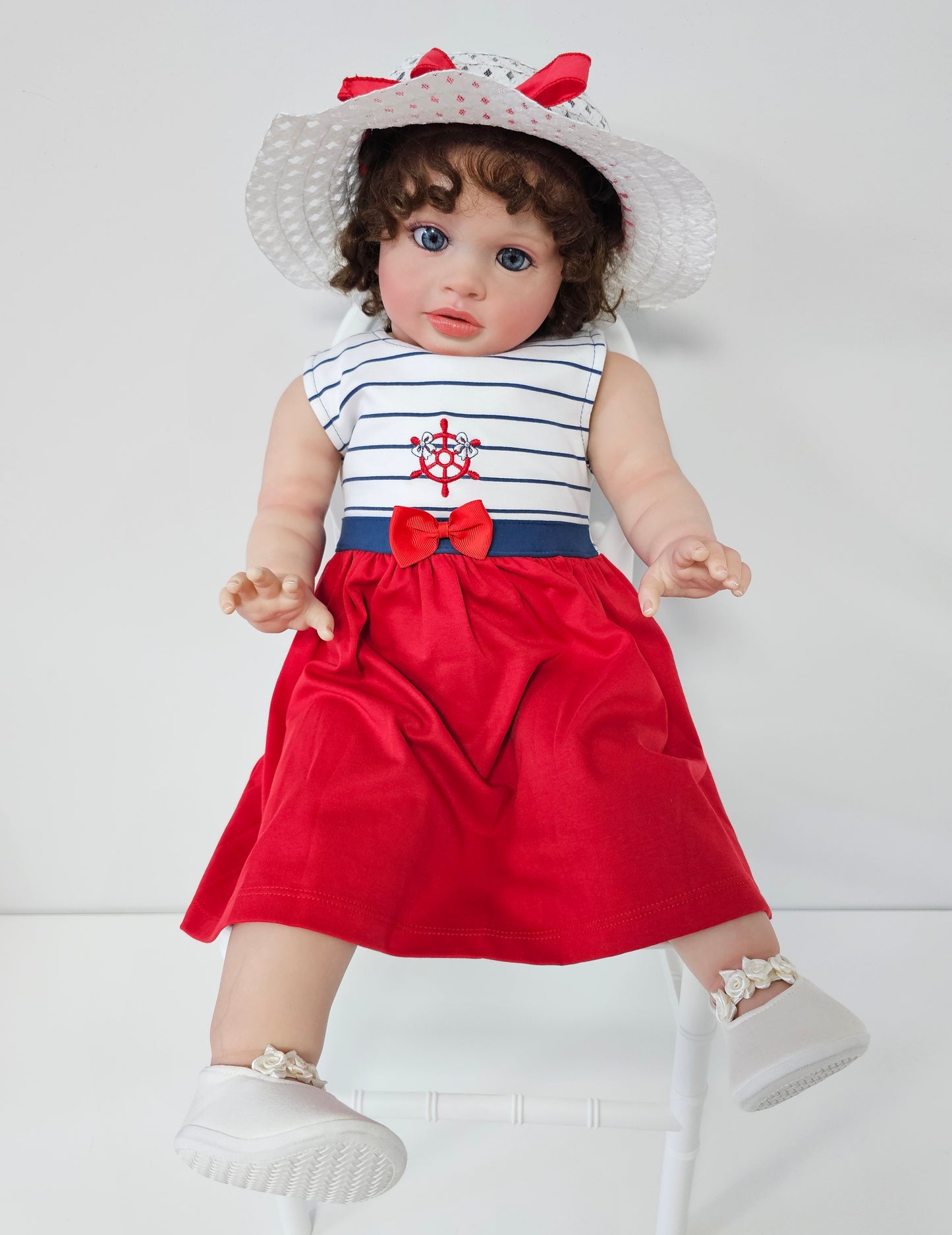 VESTIDO VICTORIA EN COLOR ROJO