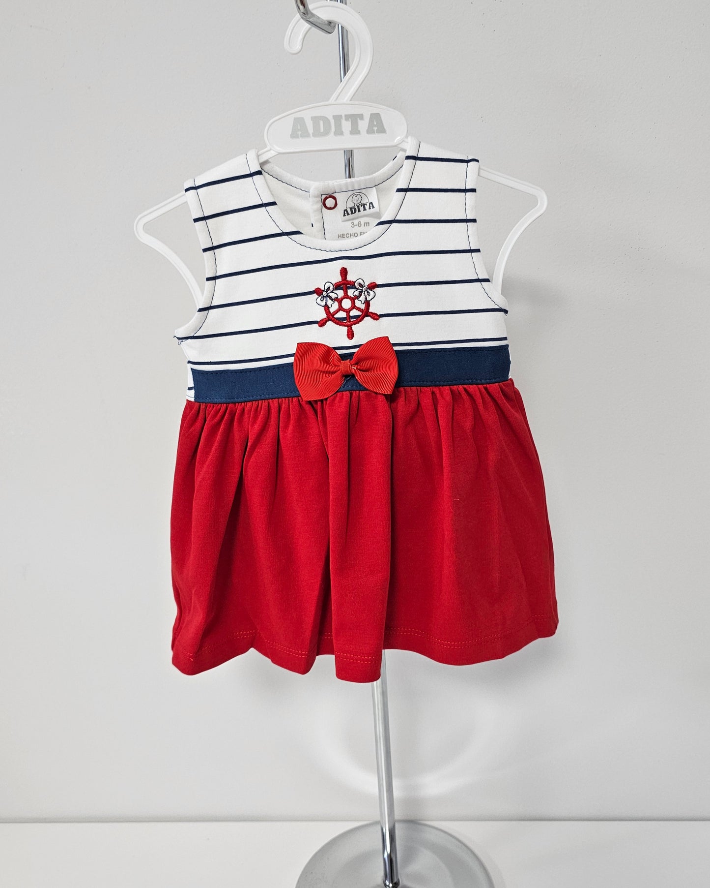 VESTIDO VICTORIA EN COLOR ROJO