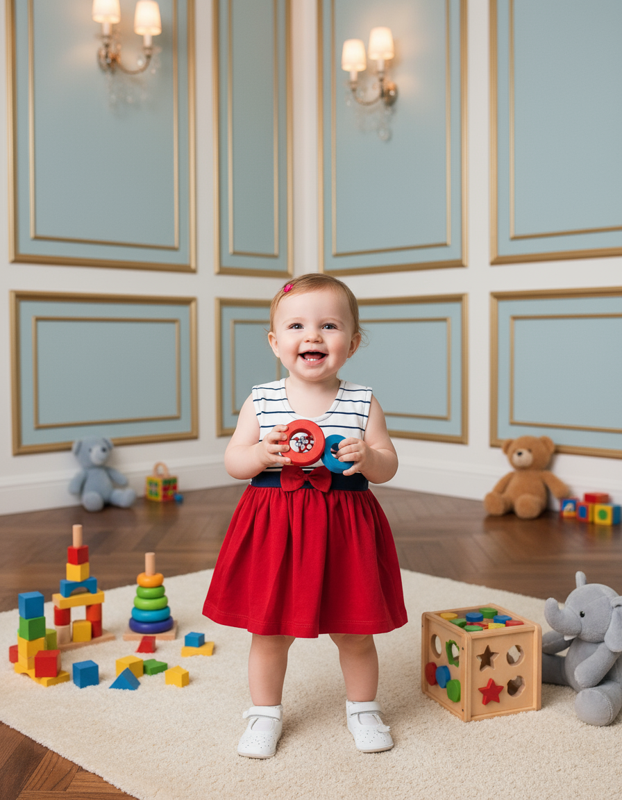 VESTIDO VICTORIA EN COLOR ROJO