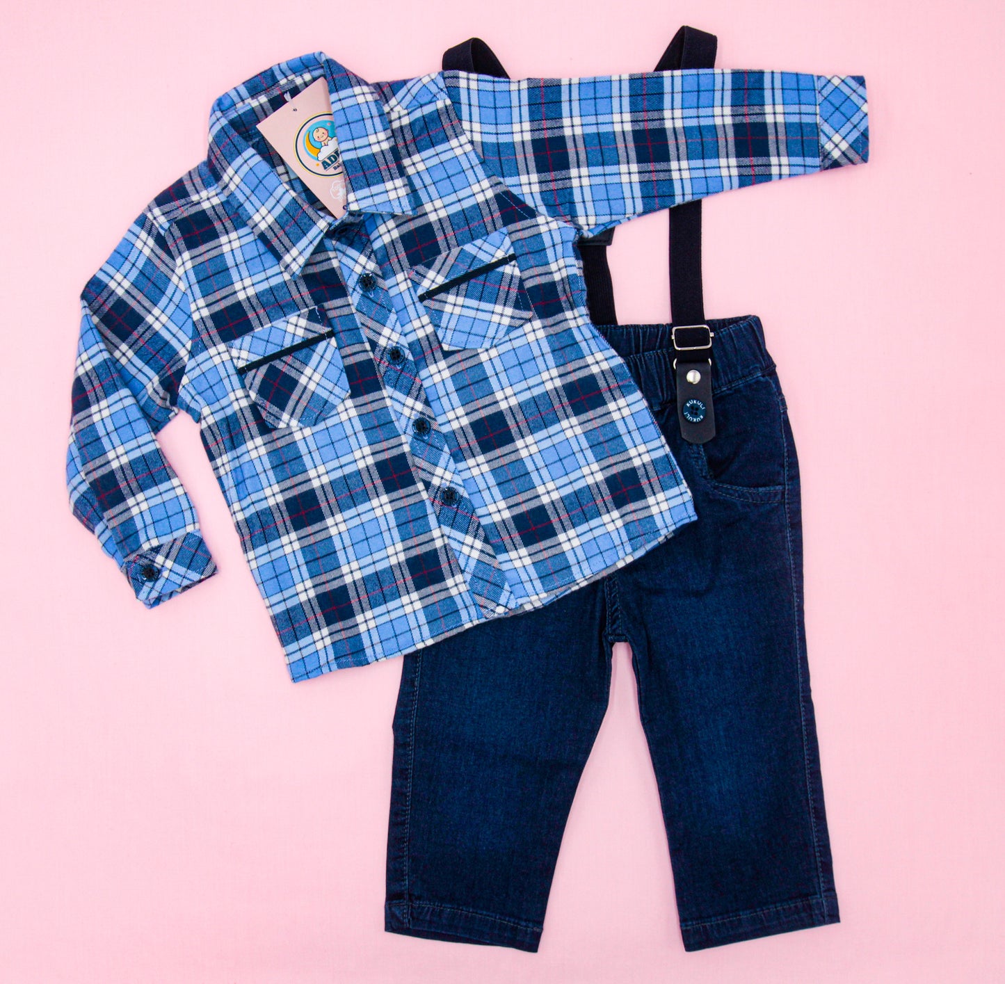 CONJUNTO DANIELITO EN COLOR AZUL