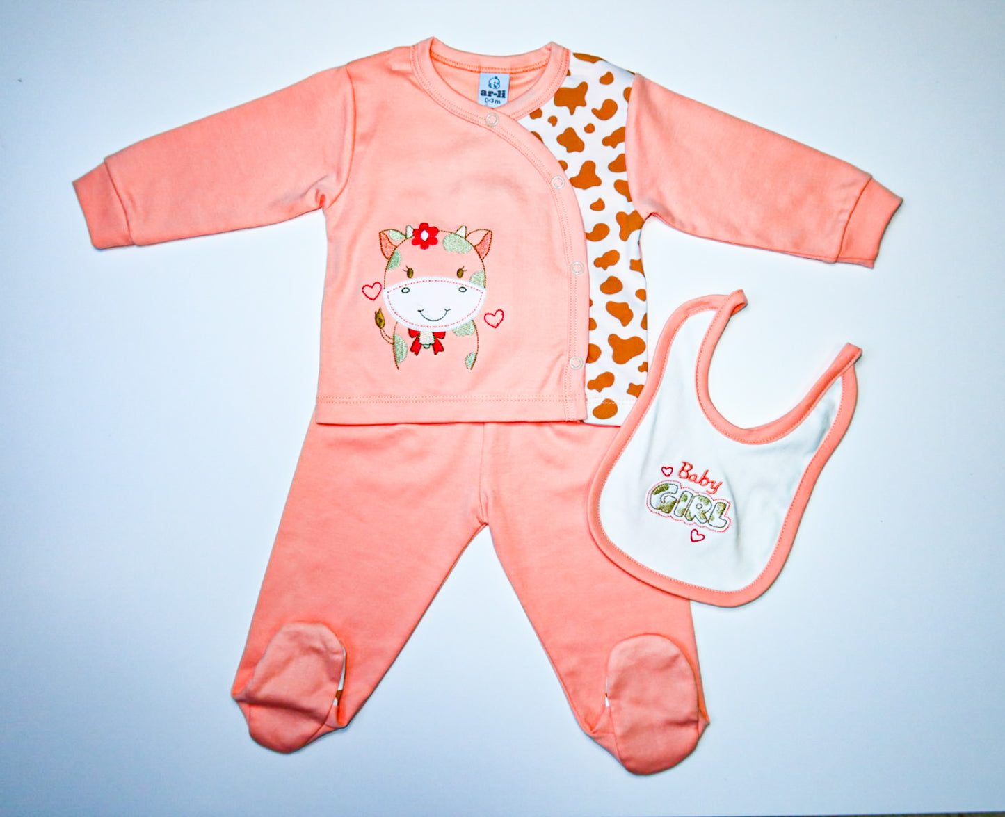 CONJUNTO DE 5PZ BABY GIRL