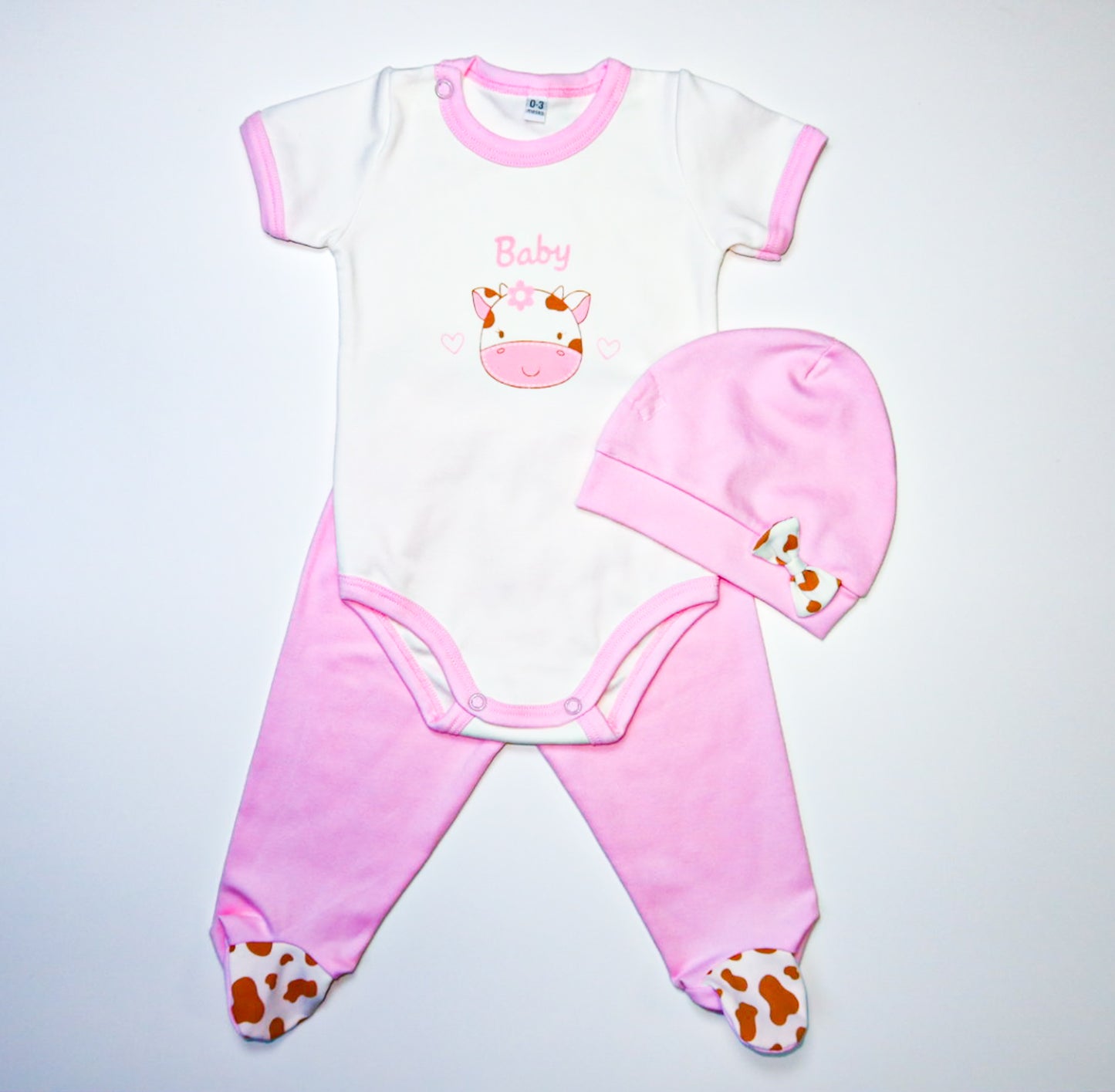 CONJUNTO DE 5PZ BABY GIRL