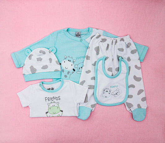 CONJUNTO DE 5PZ VARONCITO FRIENDS