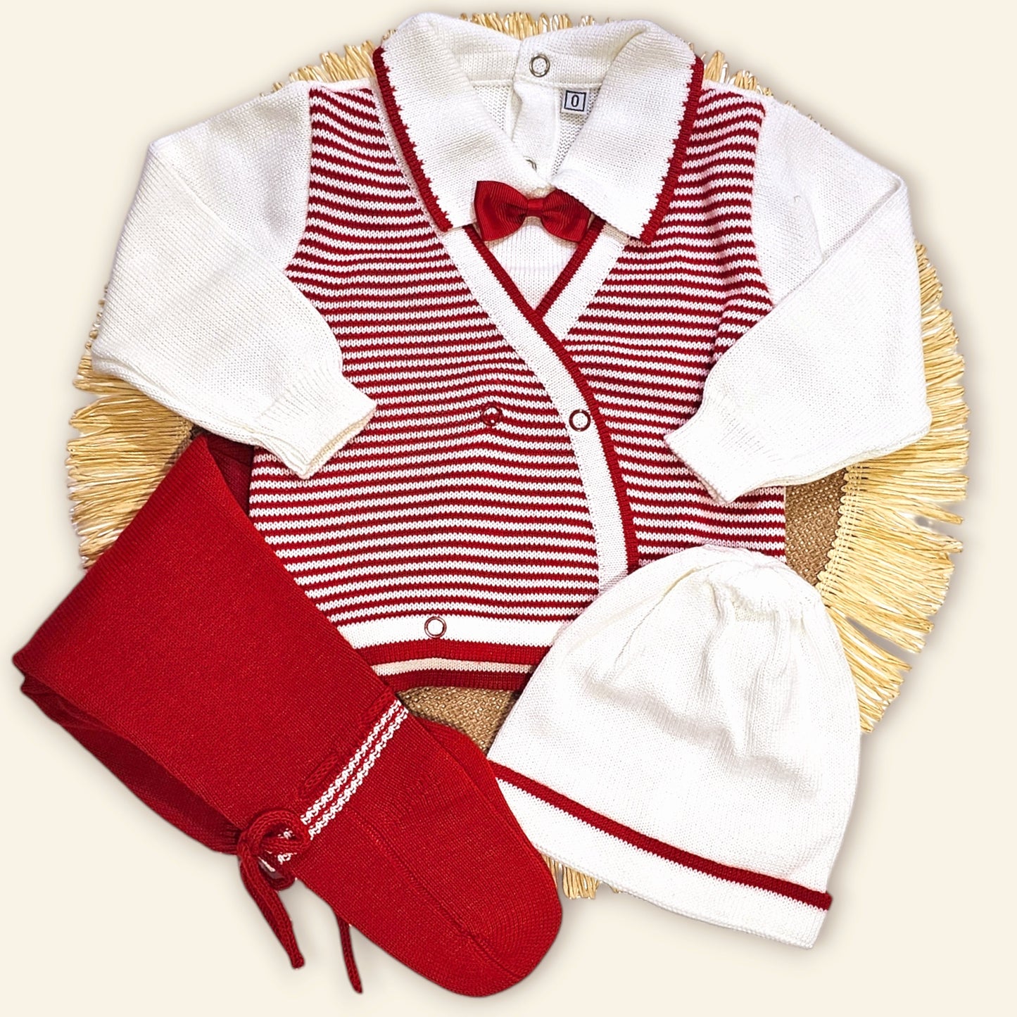 CONJUNTO TONITO EN COLOR ROJO