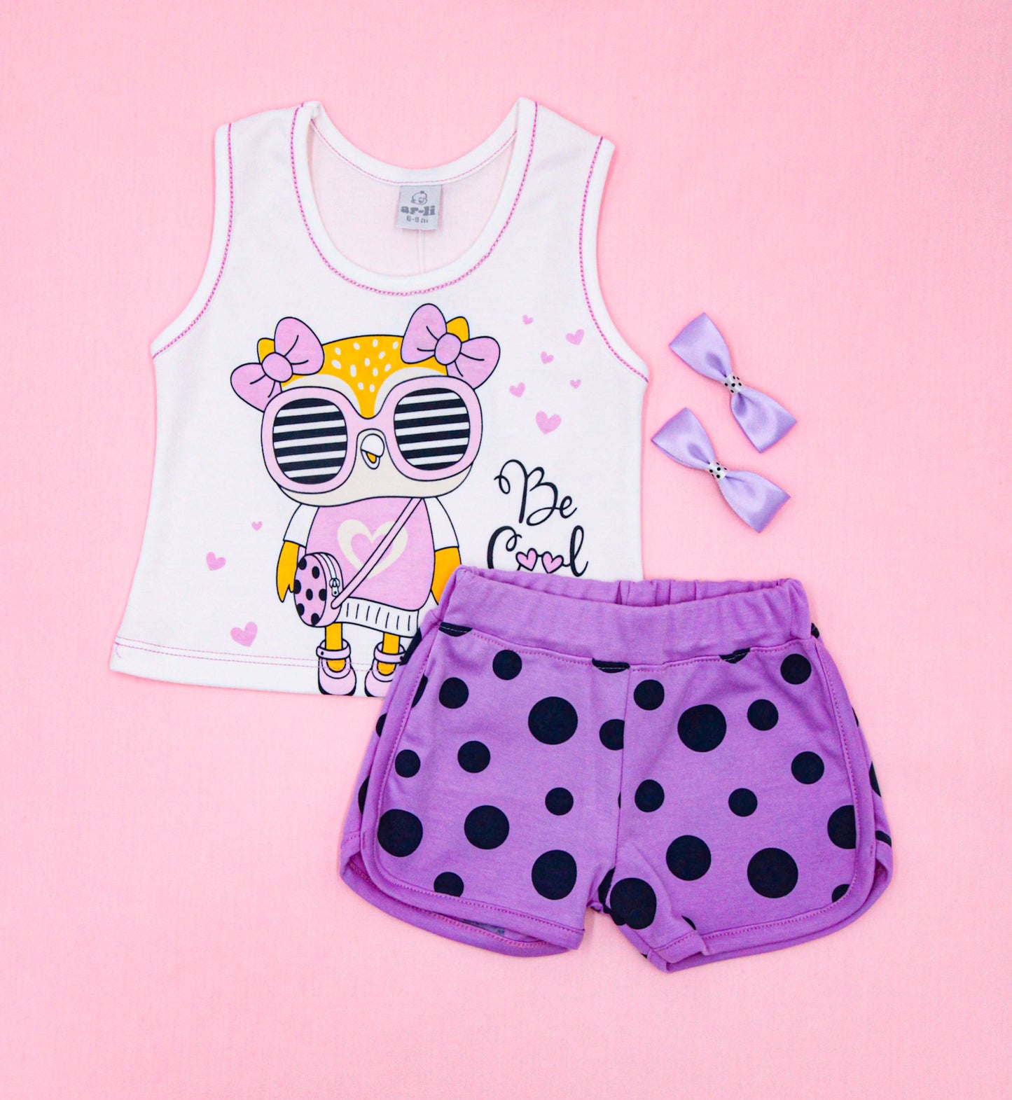 CONJUNTO BE COOL EN COLOR ORQUIDEA