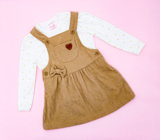 CONJUNTO CARMIN JAMPER CON POLO CORDUROY