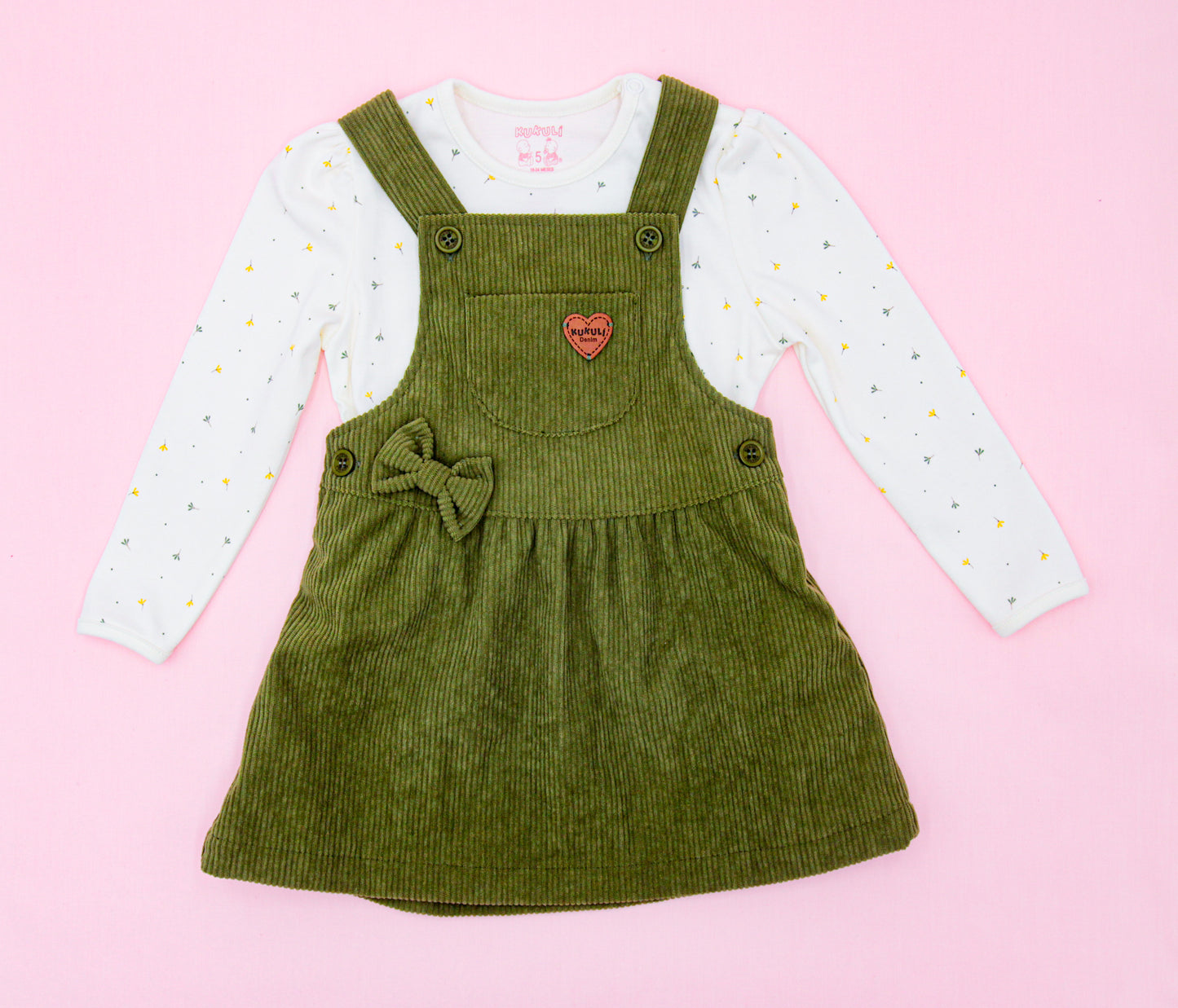 CONJUNTO CARMIN JAMPER CON POLO CORDUROY