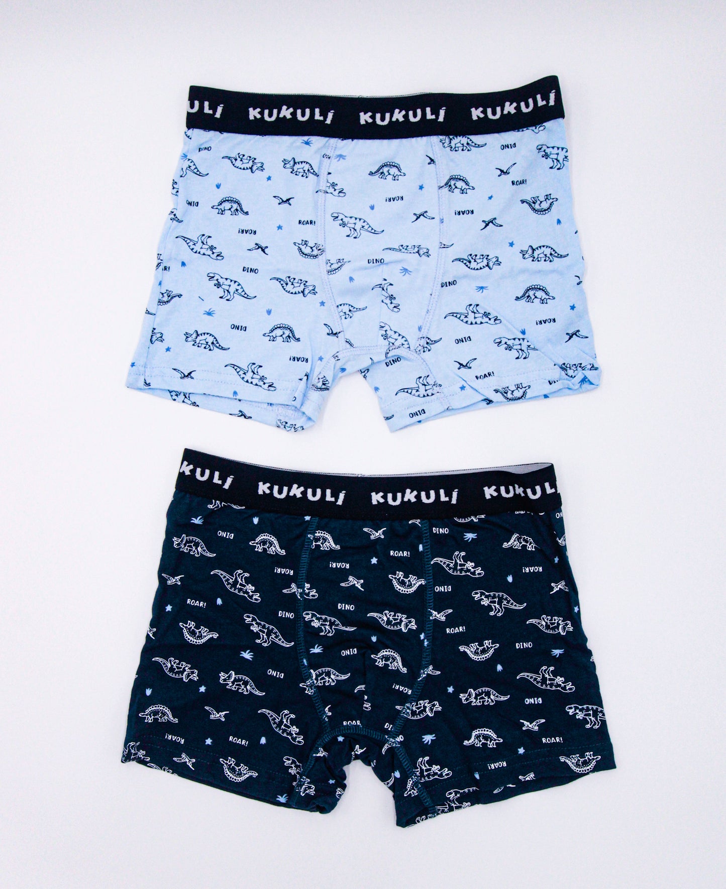 SET BOXER ESTAMPADOS AZUL-CELESTE