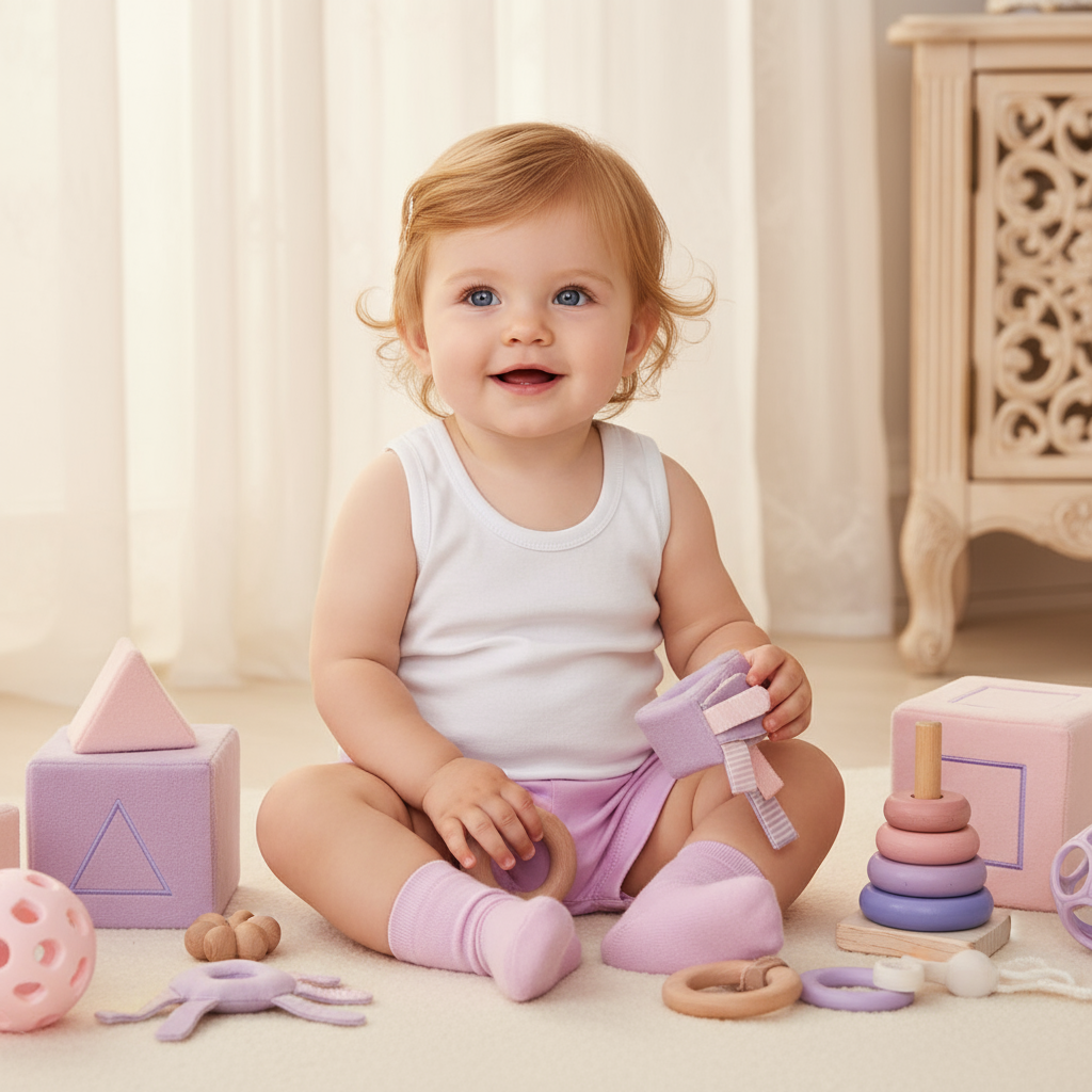 CONJUNTO BIVIDI BLANCO C/ SHORT ROSADO