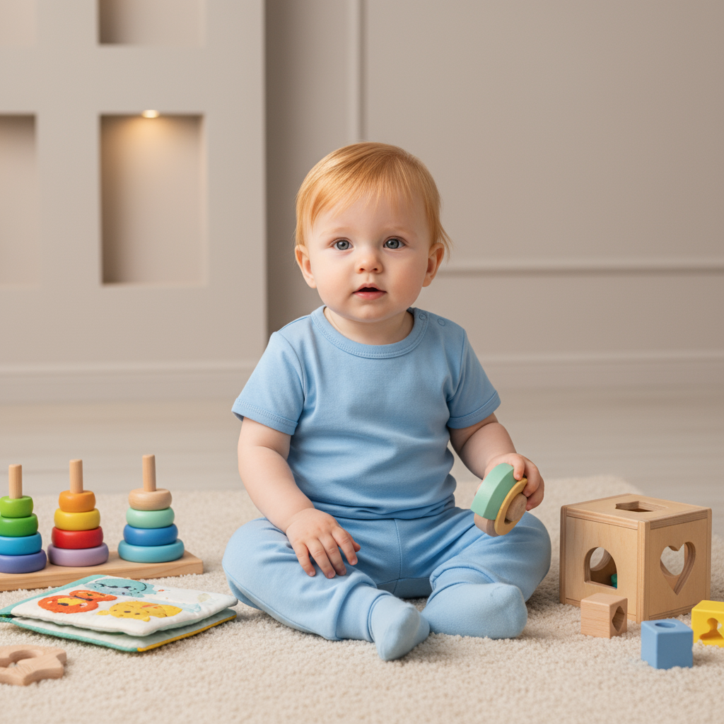 CONJUNTO POLITO CELESTE MC CON PANTANLON