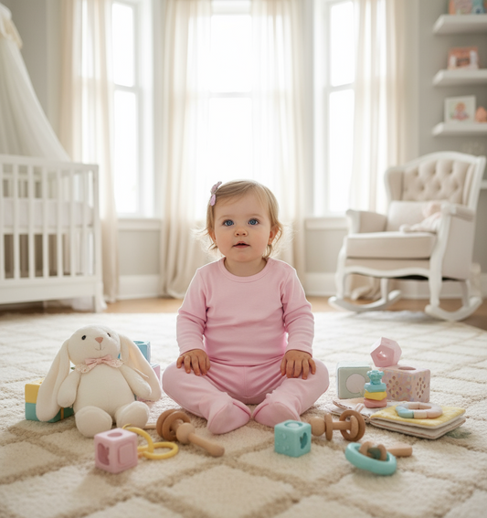 CONJUNTO POLITO ROSADO ML CON PANTANLON