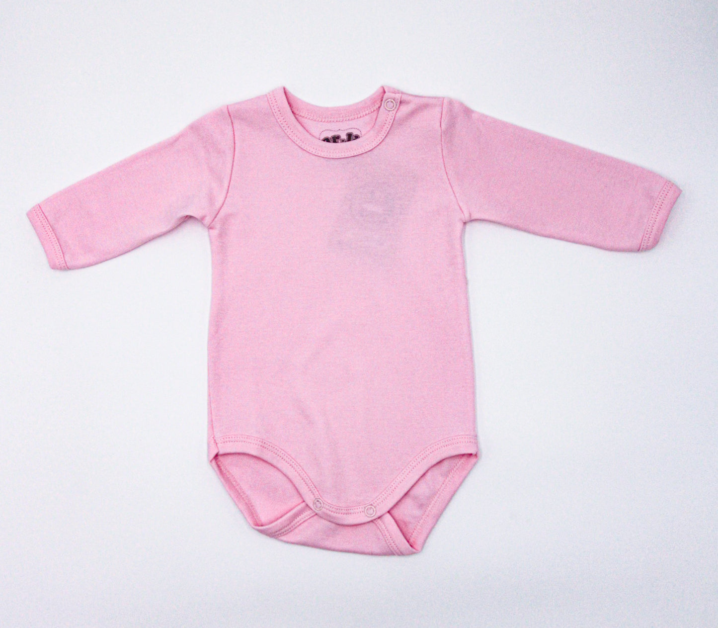 BODY MANGA LARGA ROSADO