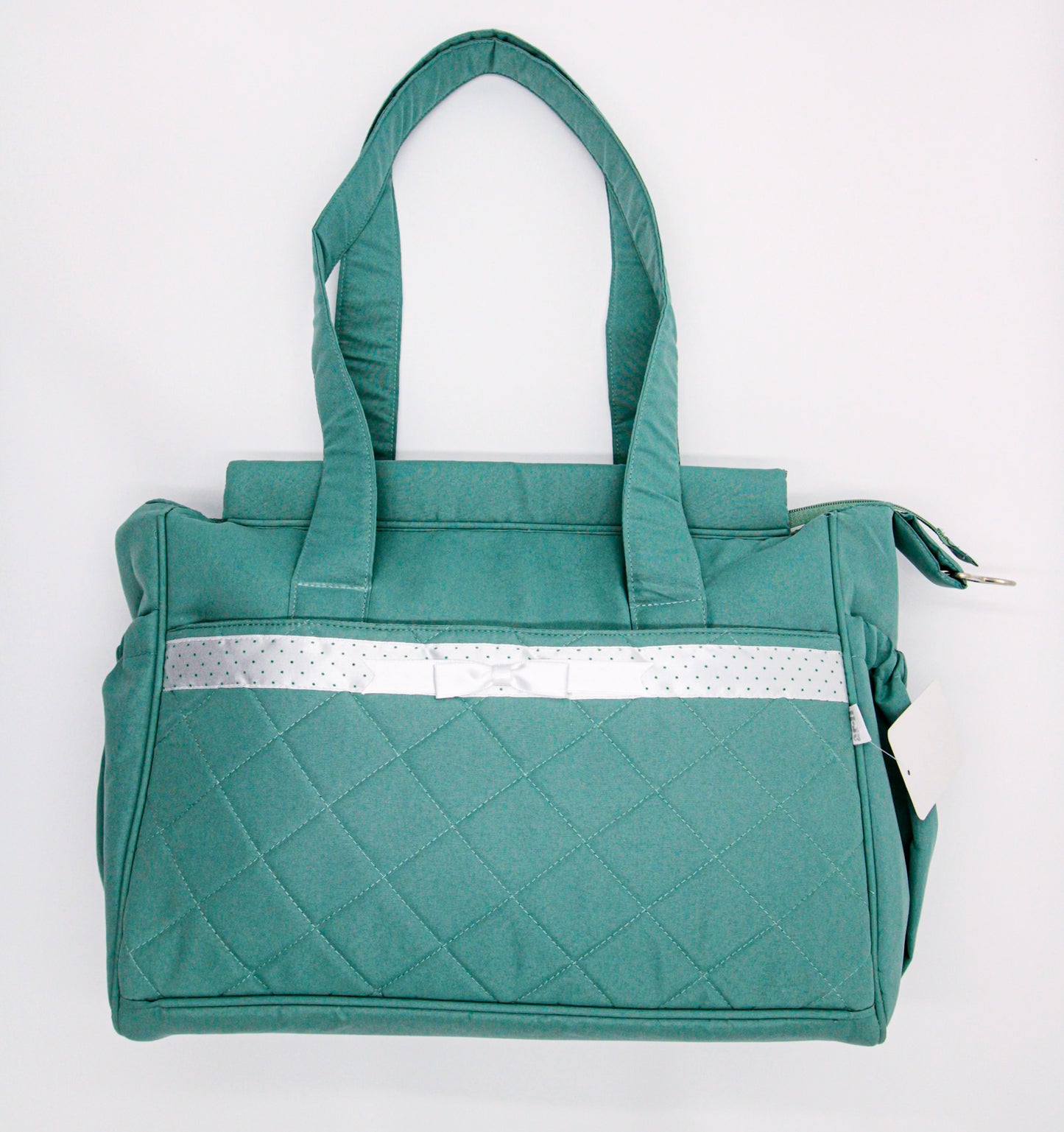 BOLSO POLIPIMA EN COLOR CEMENTE VERDE