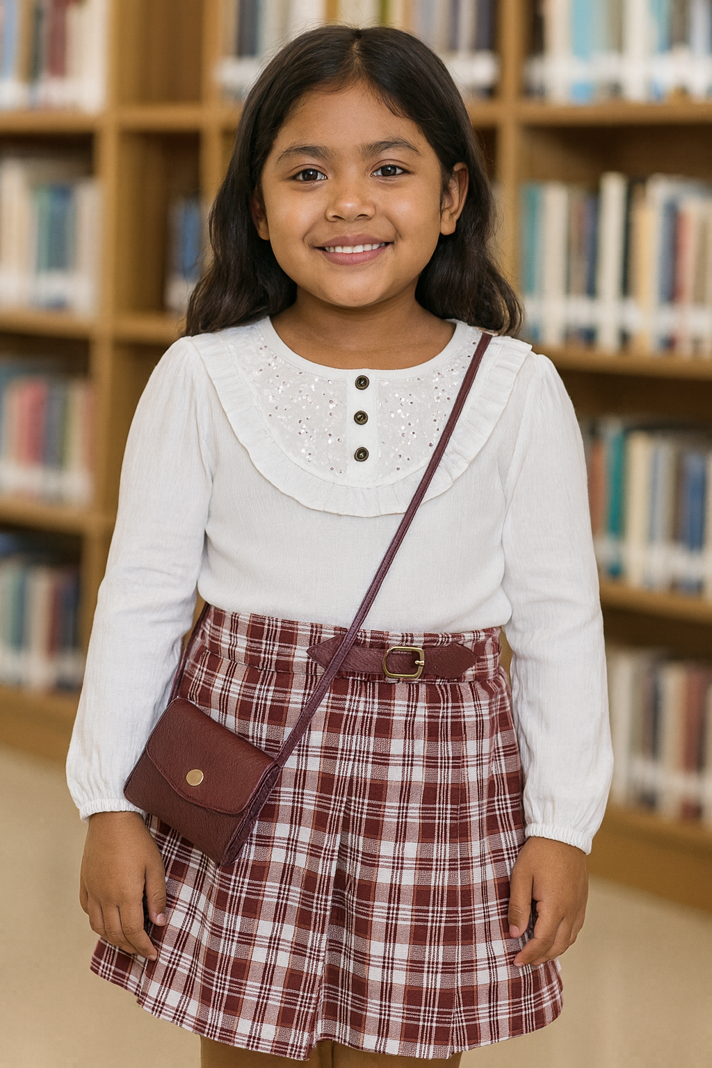 CONJUNTO LETICIA VINO-CREMA