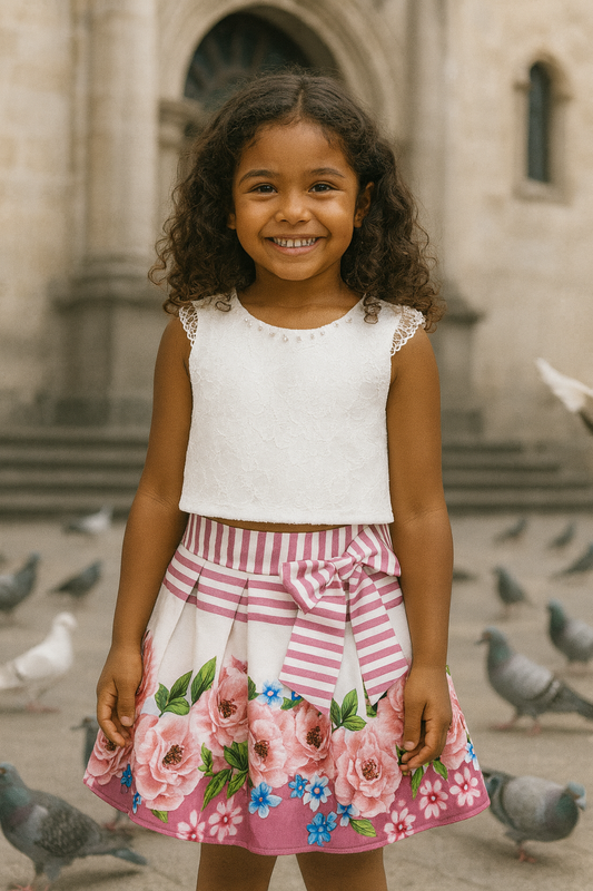 CONJUNTO TANETT ROSADO