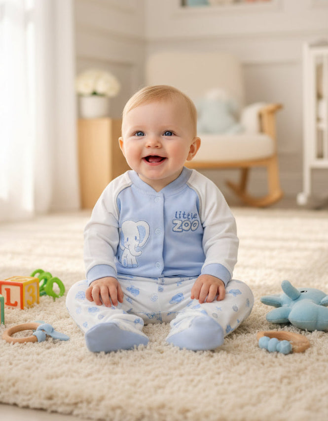 CONJUNTO DE 5PZ PARA VARONCITO LITTLE ZOO
