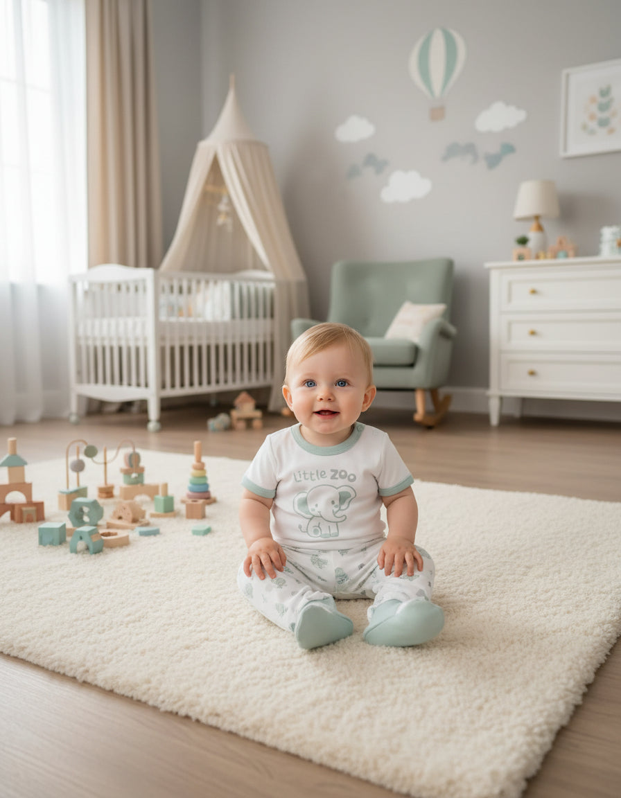 CONJUNTO DE 5PZ PARA VARONCITO LITTLE ZOO