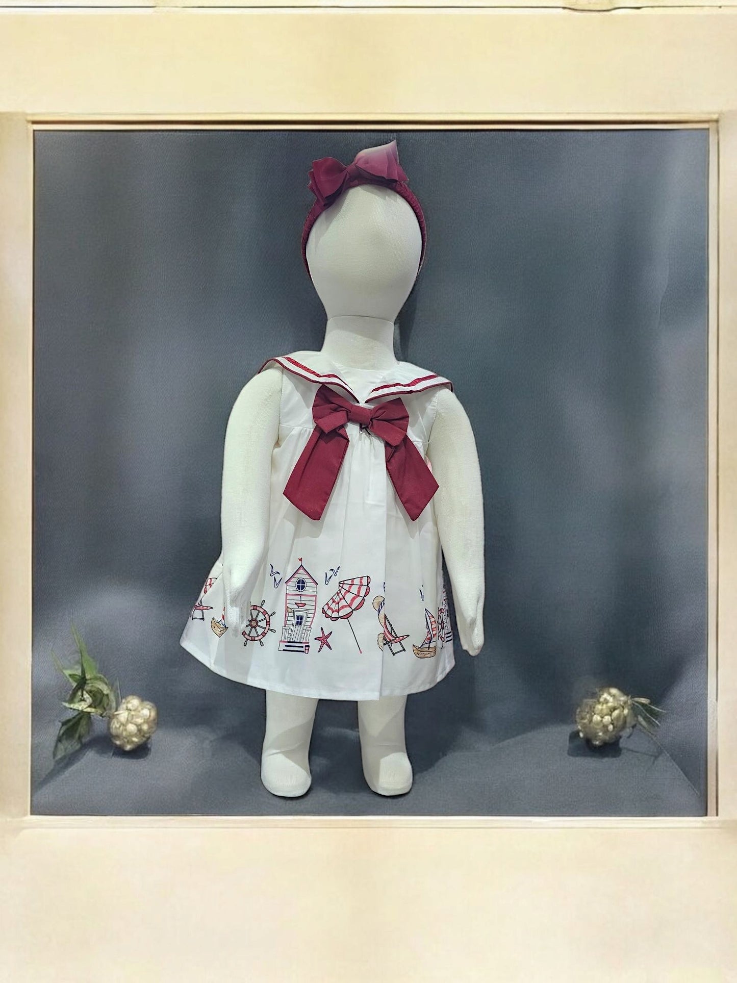 VESTIDO MIRELLA C/ VINCHA