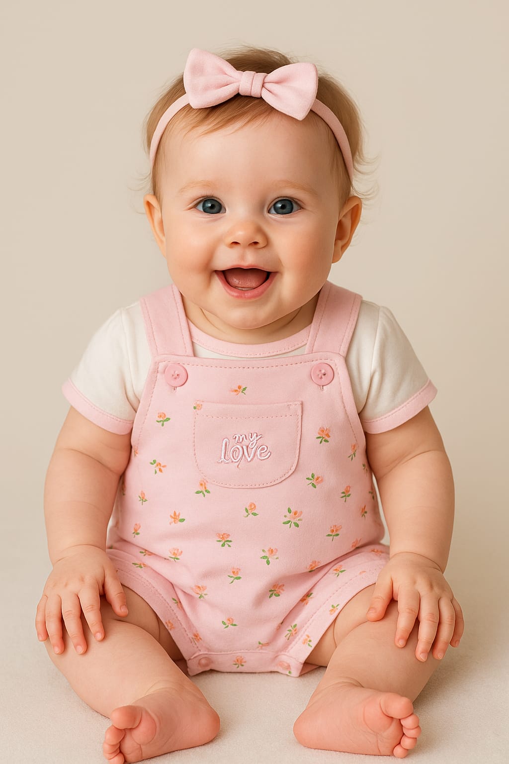 OVEROL EDNA EN COLOR ROSADO