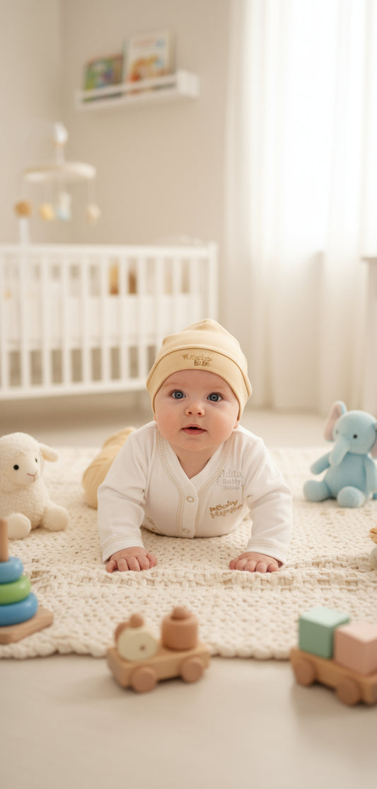 CONJUNTO DE 5PZ PARA VARONCITO BABY HIPPO