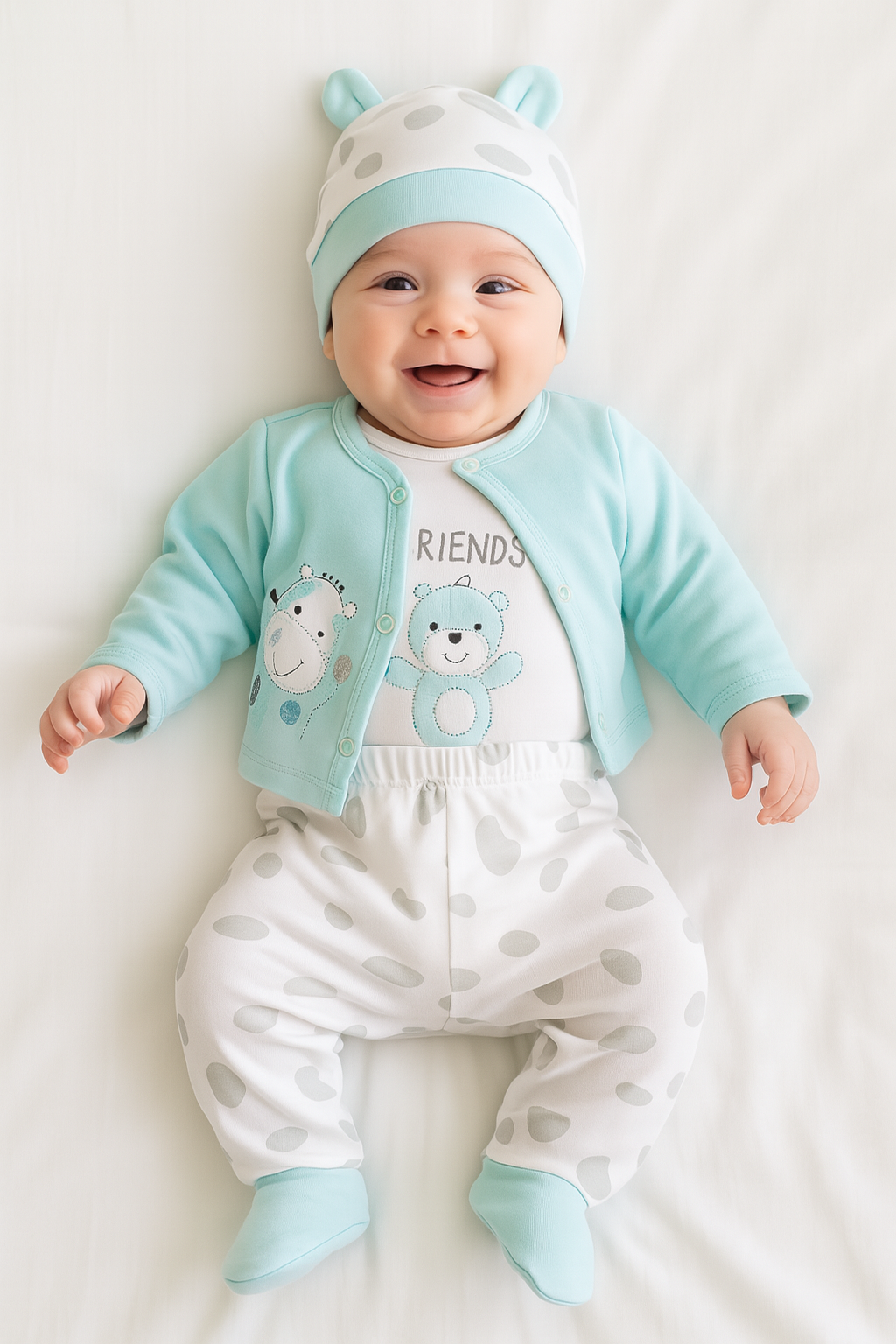 CONJUNTO DE 5PZ VARONCITO FRIENDS