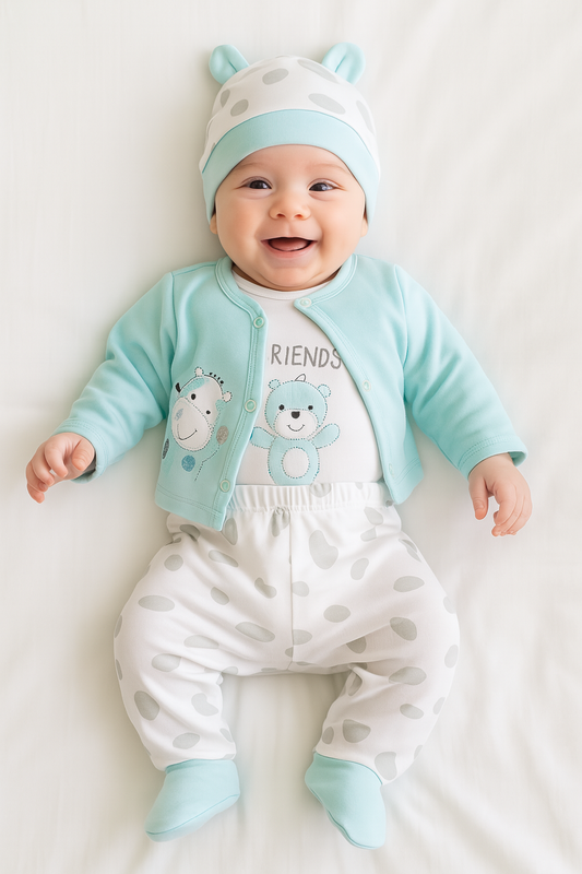 CONJUNTO DE 5PZ VARONCITO FRIENDS