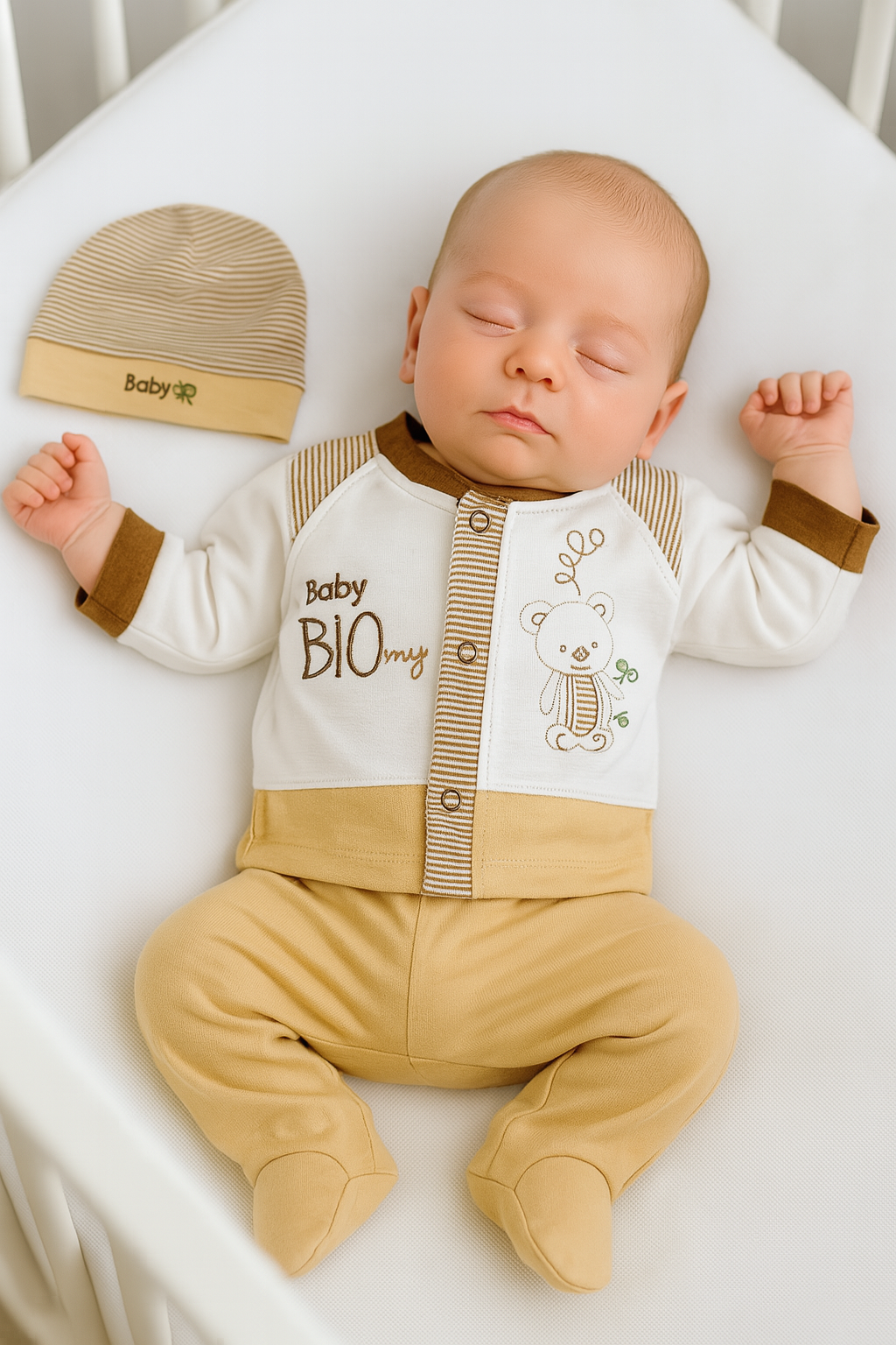 CONJUNTO DE 5PZ PARA VARONCITO BABY BIO