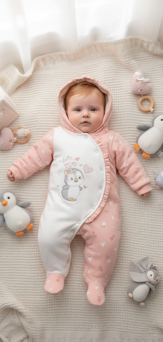 ENTERIZO SNOW CHIC EN COLOR MELON