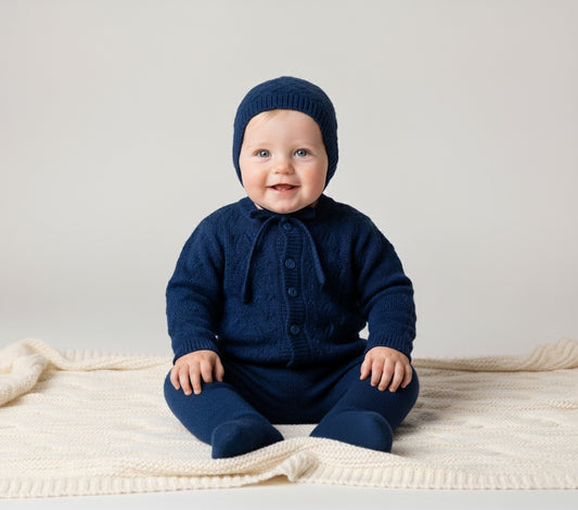 CONJUNTO COQUITO 3PZ EN COLOR AZUL